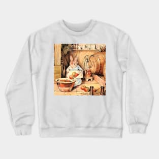 “Making Apple Cider” by Beatrix Potter Crewneck Sweatshirt